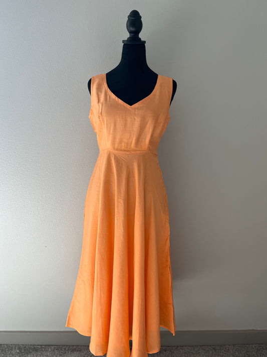 Solenne Silk Dress
