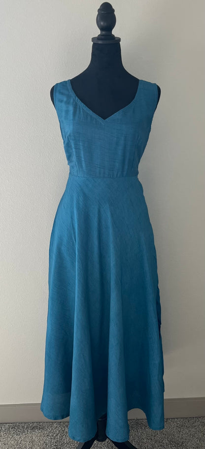 Solenne Silk Dress