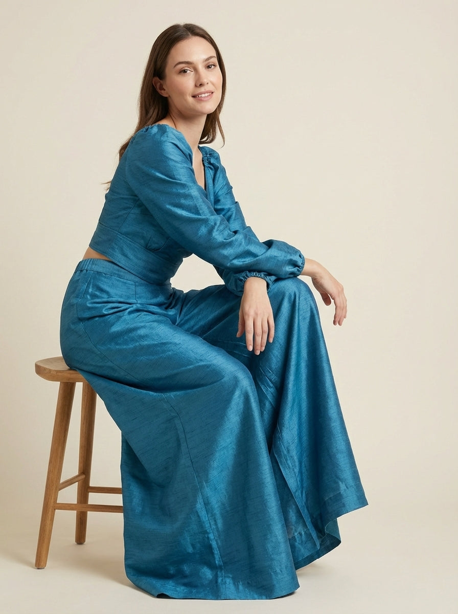 Solenne Wrap Top